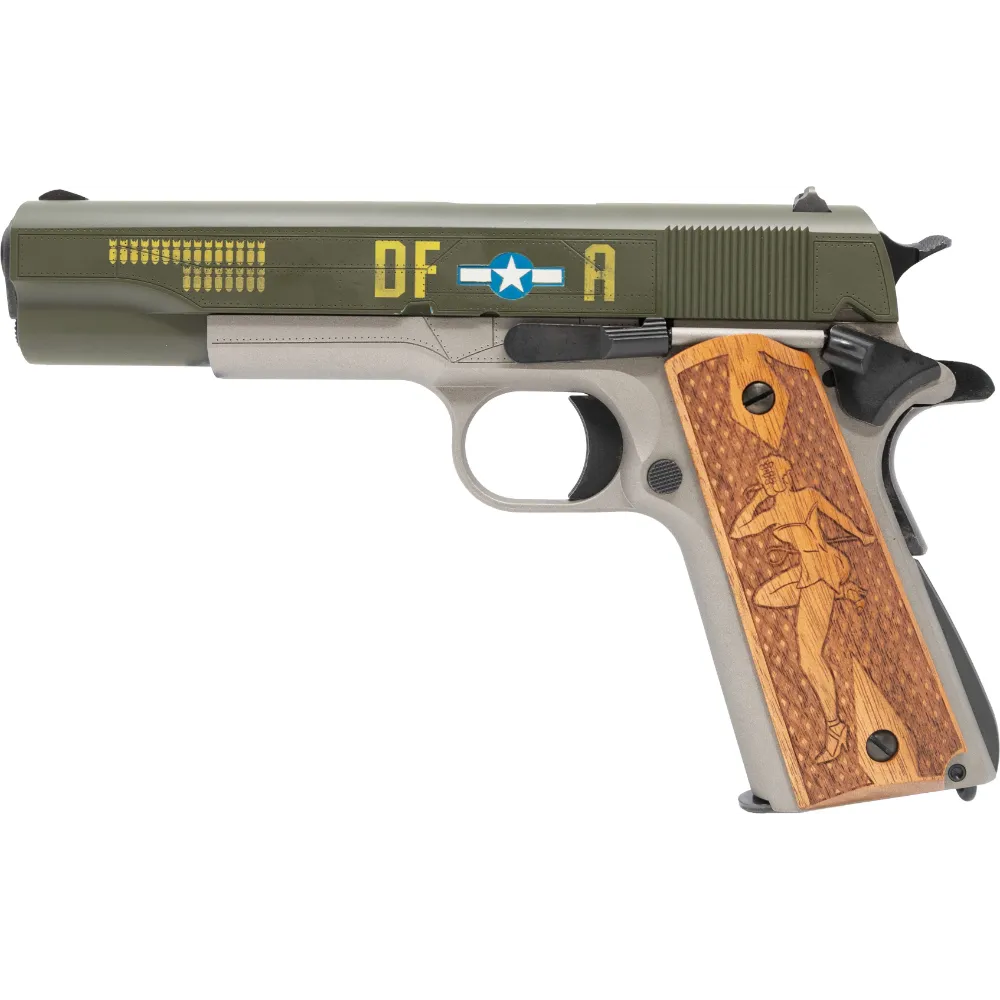 AUTO-ORDNANCE MEMPHIS BELLE 1911A1 45ACP 5" WWII WINGED WARRIORS