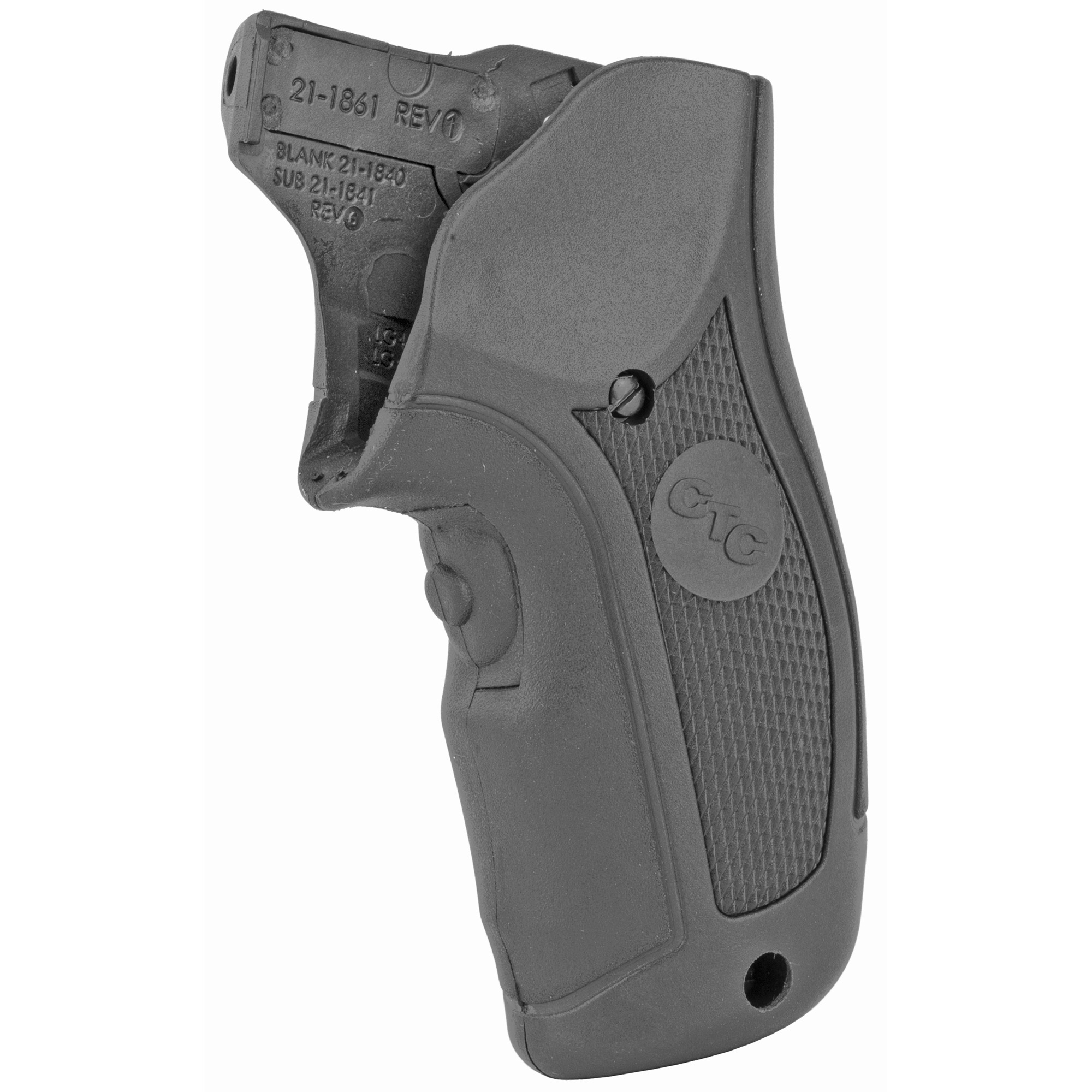 Crimson Trace Lasergrips Laser Grip for Ruger LCR, Black - 01-4330-1 - image 1 of 6
