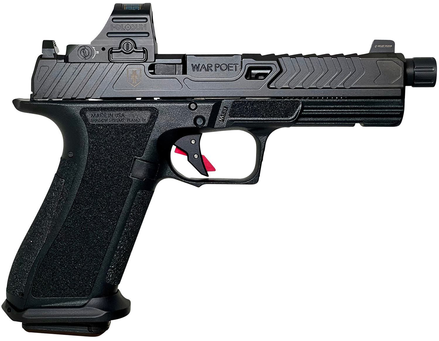 Shadow Systems DR920 9mm War Poet Fluted Barrel Black