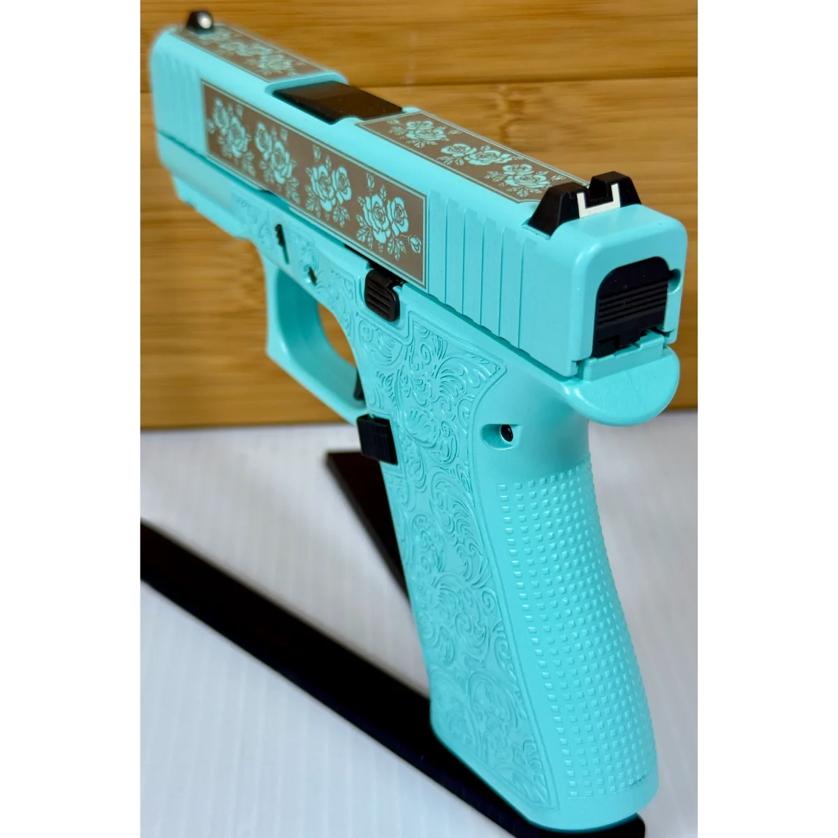 Glock 43X Tiffany Blue – Glock & Roses 9mm 10rd USA Made