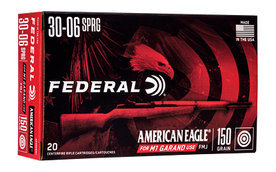 Federal American Eagle .30-06 150gr FMJ M1 20rd Box