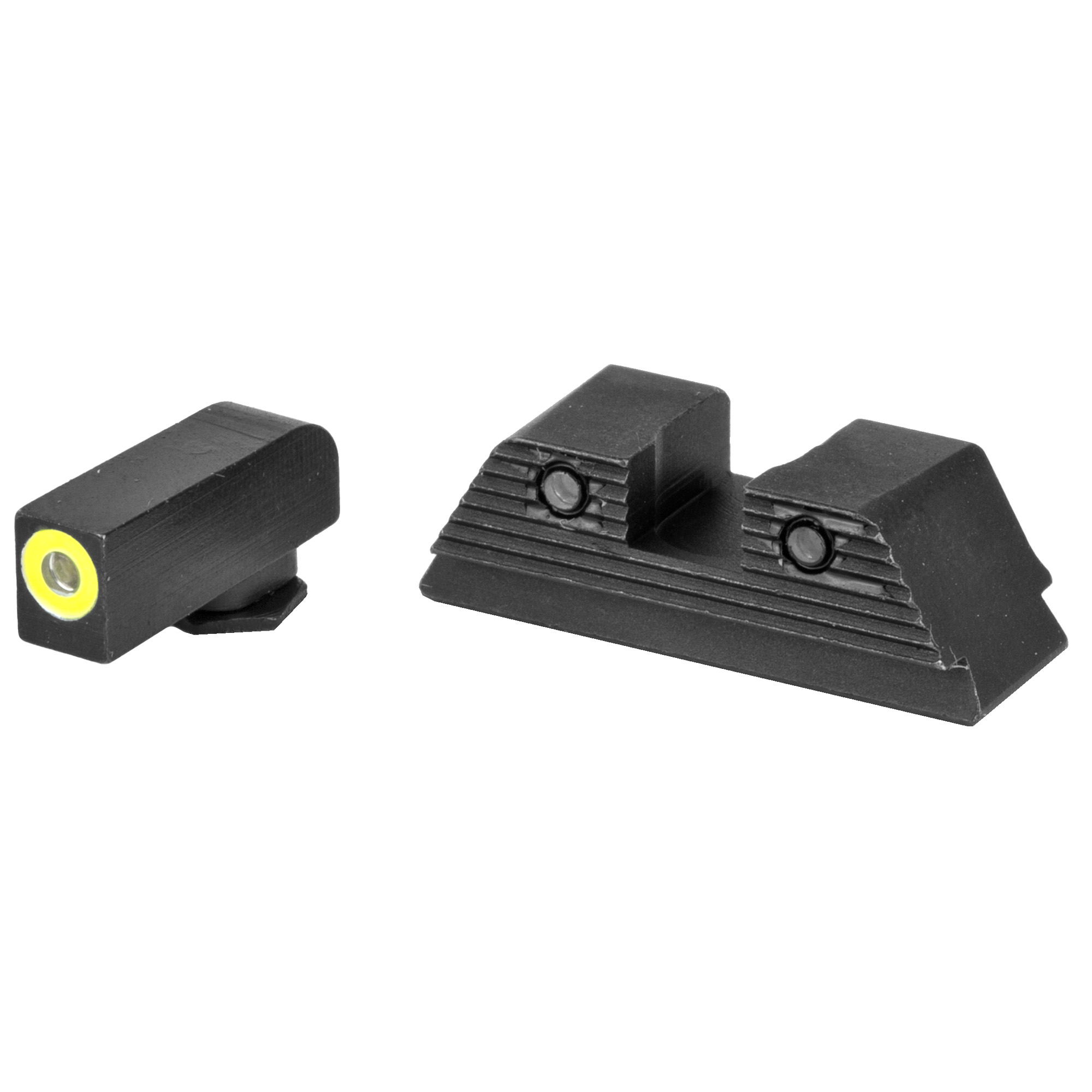 AmeriGlo Trooper Night Sights - Glock MOS | Green Tritium/LumiGreen Outline