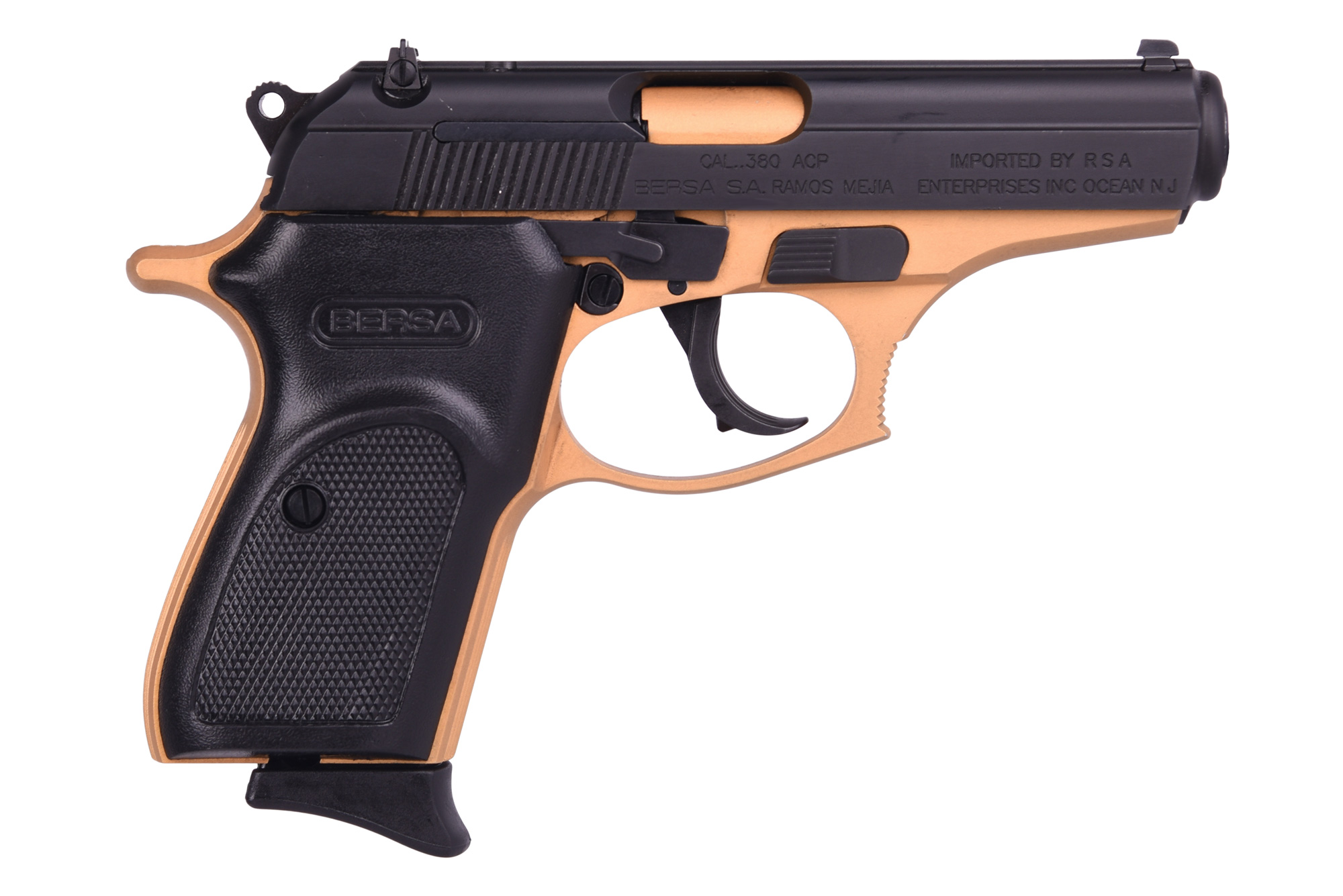 Bersa Thunder 380 Gold Cerakote 3.5" 380 ACP 8+1 Lipsey’s Exclusive