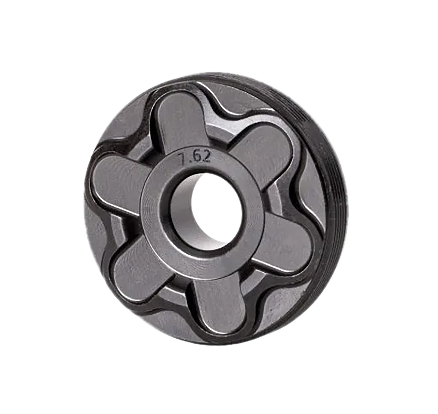 Rugged Suppressor Front Cap - 7.62mm, Black, Stainless Steel - image 3 of 6