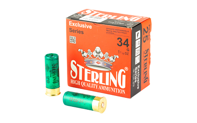 Sterling 12 Gauge Ammo #7 Shot 2.75″ 1 3/16 oz 25 Rounds