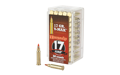 Hornady .17 HMR 17gr V-MAX Ammo 50rd