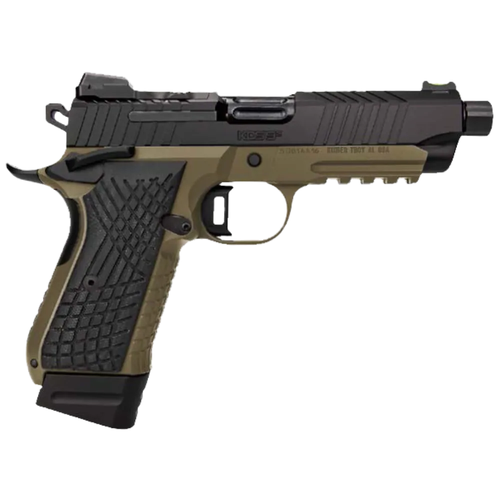 Kimber KDS9C Threaded 9mm 4.6" FDE/Black G10 15+1 18+1