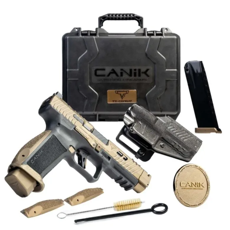 Canik TTI Combat 9mm 18rd TTI Bronze 4.6" Pistol