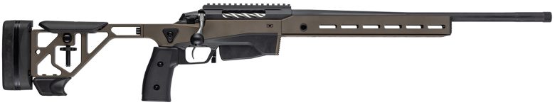 Tikka JRTXAGM31220 T3x Ace Game 223 Rem 10+1 24" Fluted Threaded Barrel, Bronze Cerakote Picatinny Rail Aluminum Receiver, M-LOK Handguard, Adjustable Aluminum Stock, Black Polymer Grip