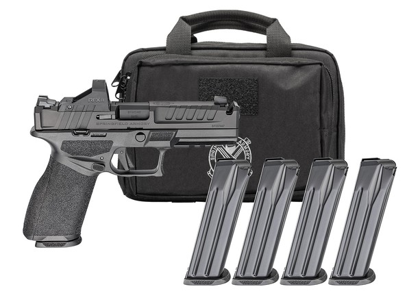 SPRINGFIELD ARMORY ECHELON COMP FULL SIZE FRAME 9MM 4.5IN BARREL 10RD BLACK U-DOT 4MAGS LC EC9459BLC-COMP-PAC
