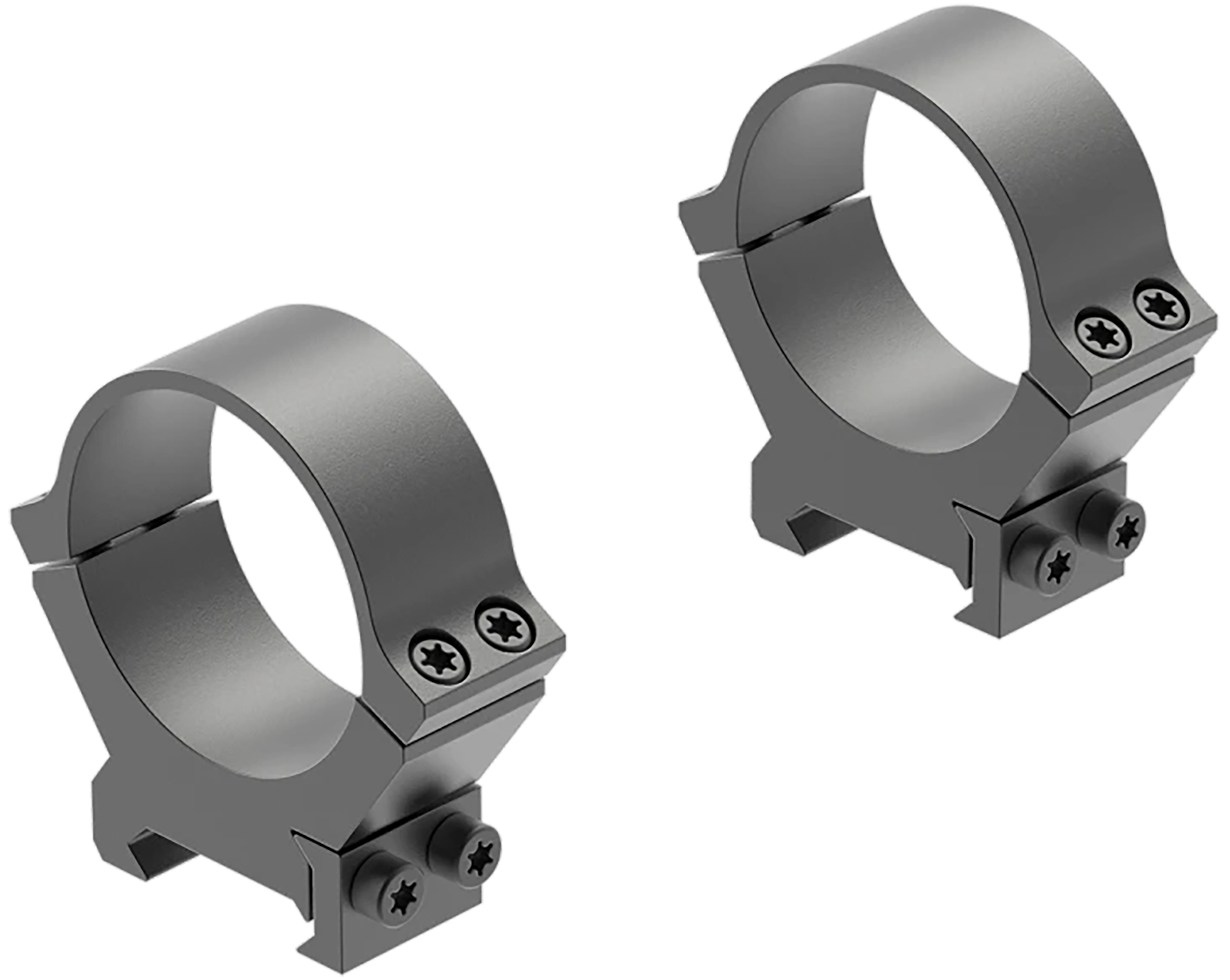 Leupold PRW2 34mm Medium Steel Weaver-Style Ring Set - Matte Black - image 5 of 8