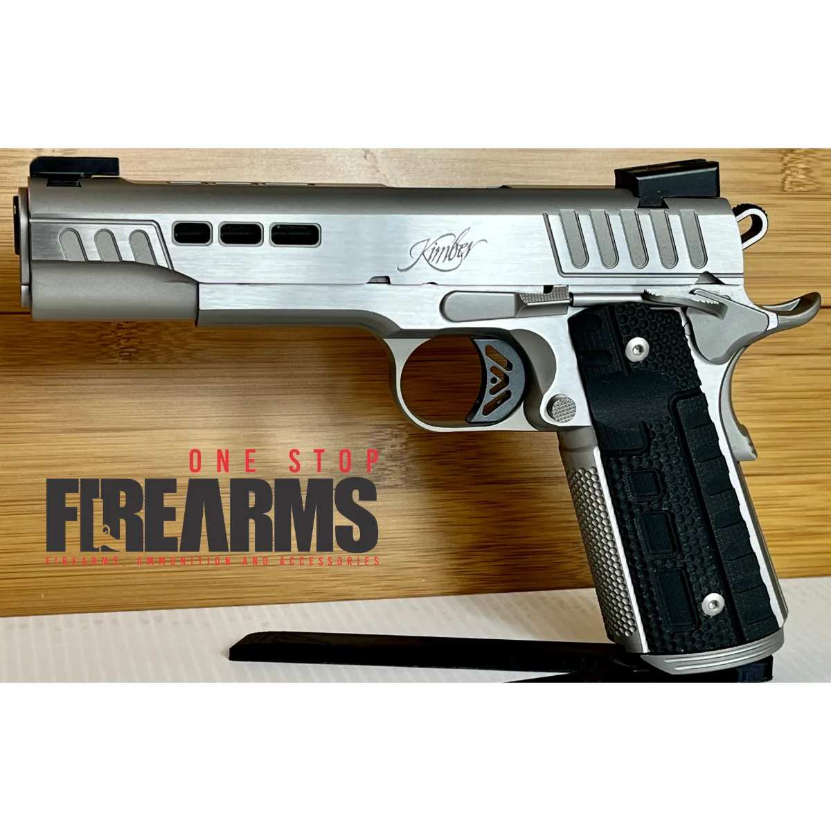 Kimber Rapide Frost .45 ACP 5" 8+1 Silver Slide G10 Grip