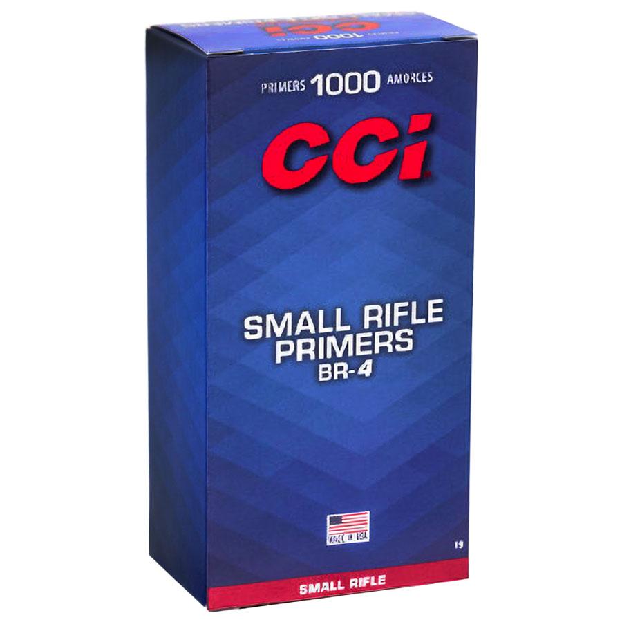 CCI Bench Rest BR4 Small Rifle Primer 1000 Count