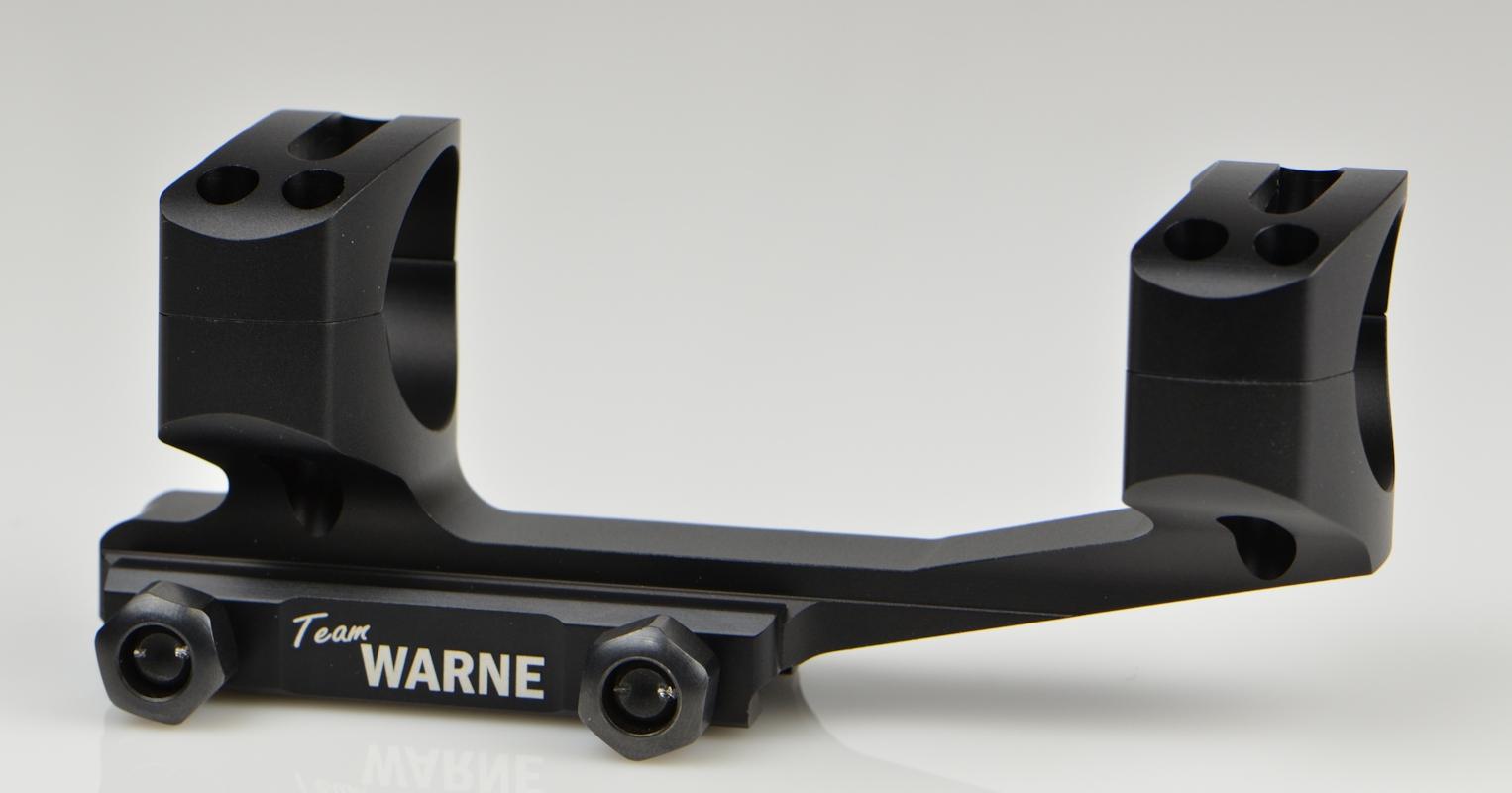 Warne Skeletonized 1" Extended AR Mount - Black - image 6 of 6