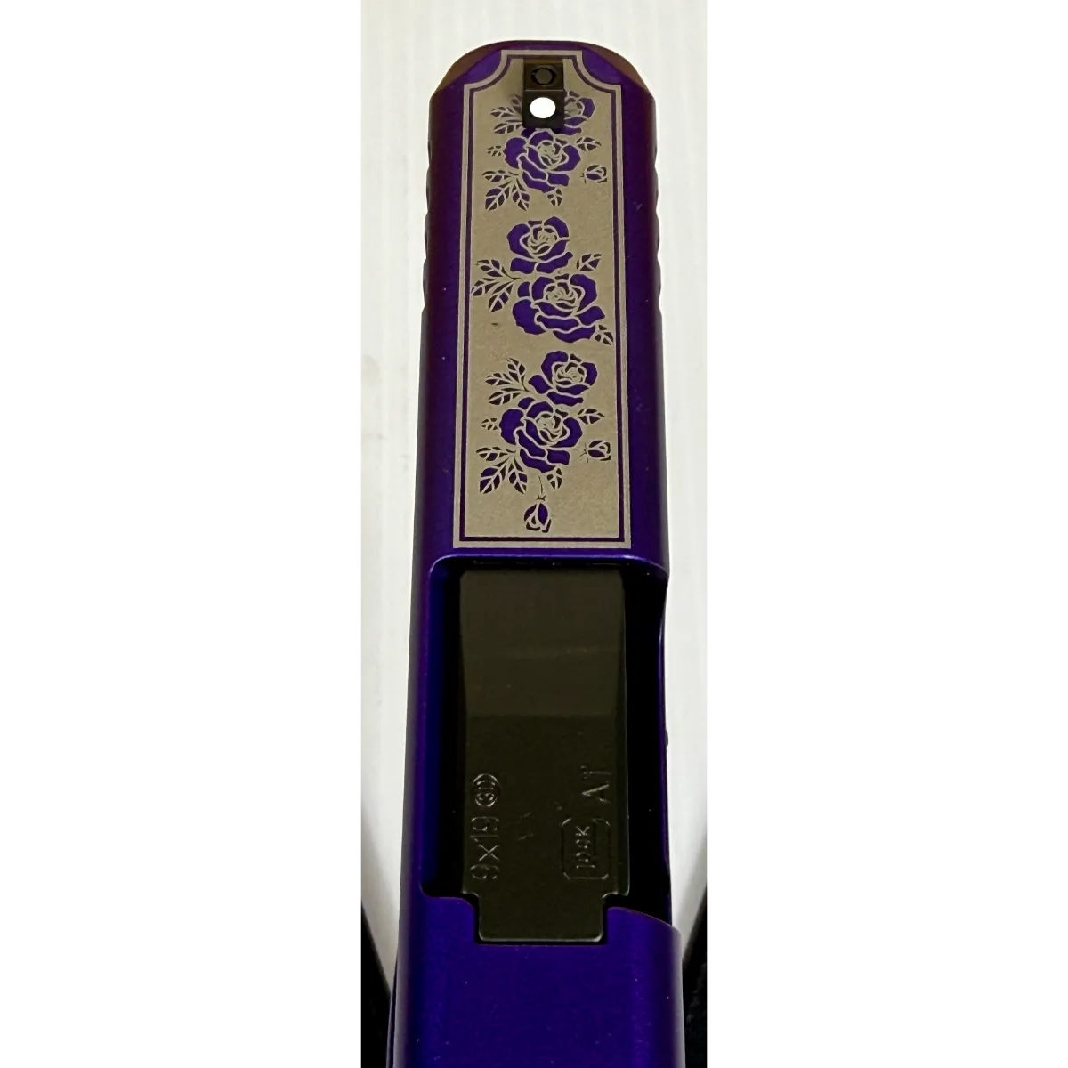 Glock 43X Purple "Glocks N Roses" 9mm 10 Rd Pistol