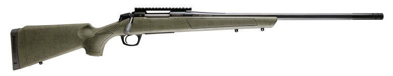 CVA CR3989G Cascade XT 6.5 PRC 2+1 24" Graphite Black Cerakote Fluted Threaded Barrel, Graphite Black Cerakote Picatinny Rail, Fixed OD Green w/Black Webbing Synthetic Stock, Right Hand