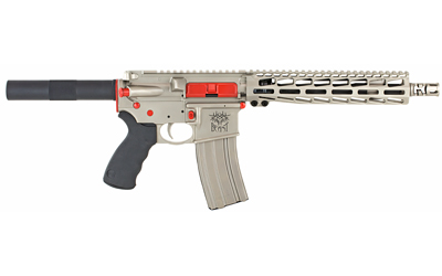 WMD NIB-X AR PSTL 556NATO 10.5" RED