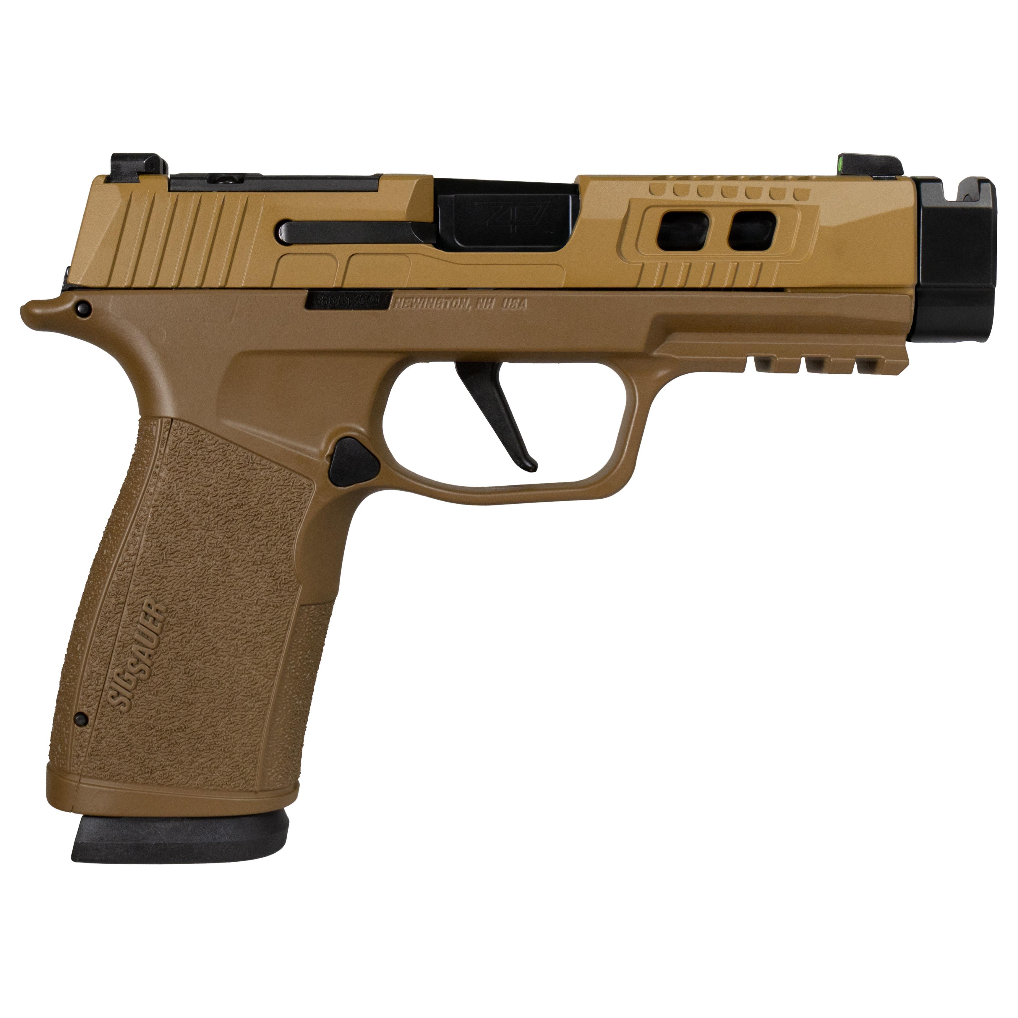 Sig Sauer P365 XMACRO TACOPS FDE Two-Tone 9mm 17+1 Pistol