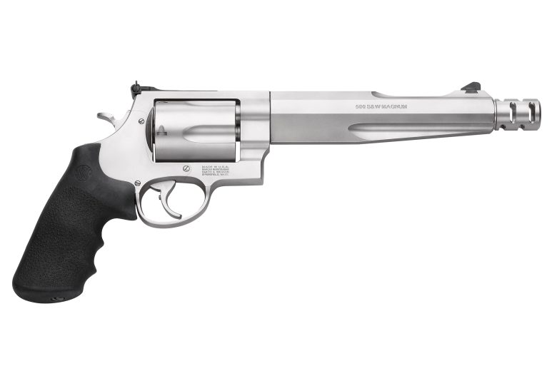 Smith & Wesson 500 7.5" 500 S&W Mag 5rd Revolver Stainless Steel AS