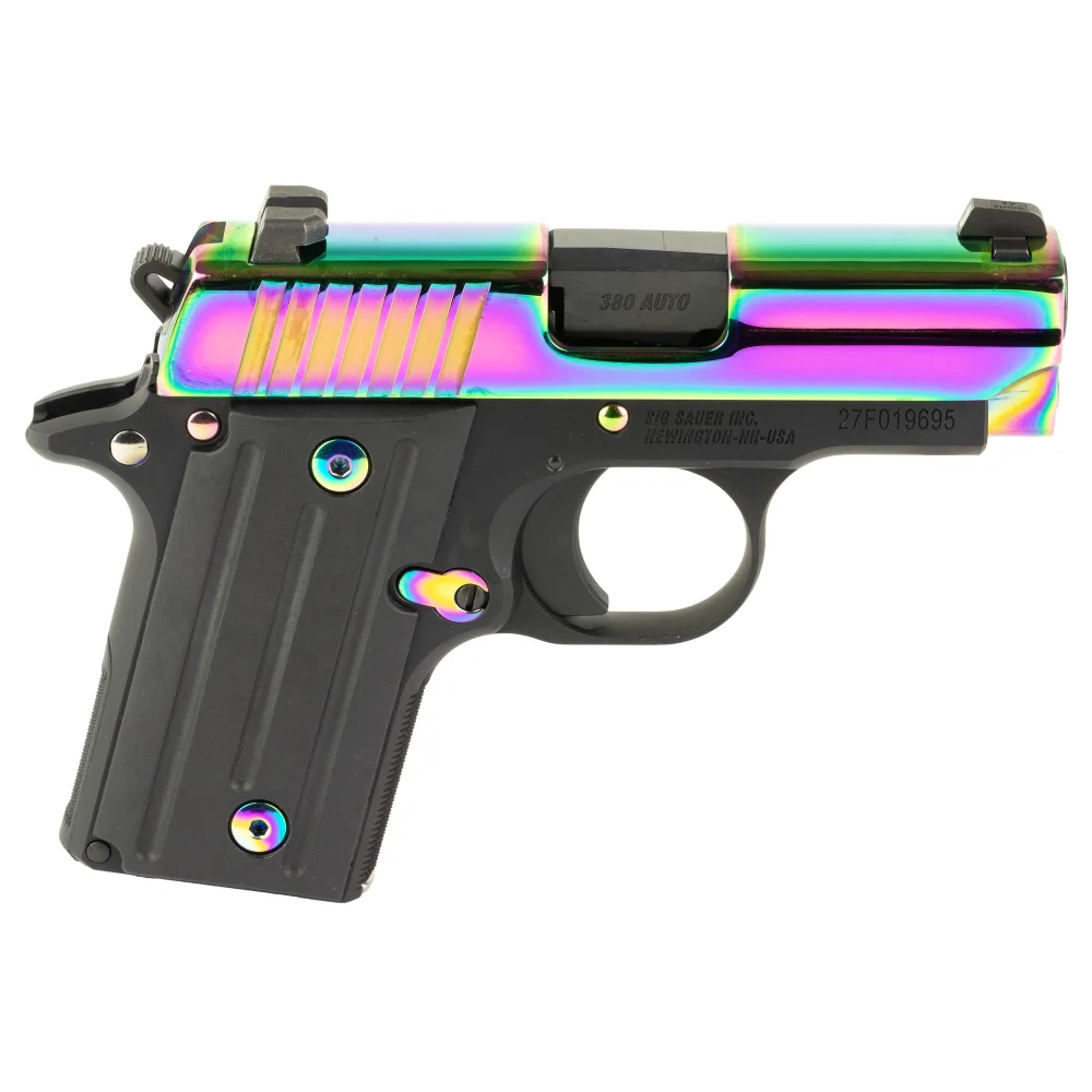 SIG SAUER P238 RAINBOW 380ACP 6+1 NS PISTOL