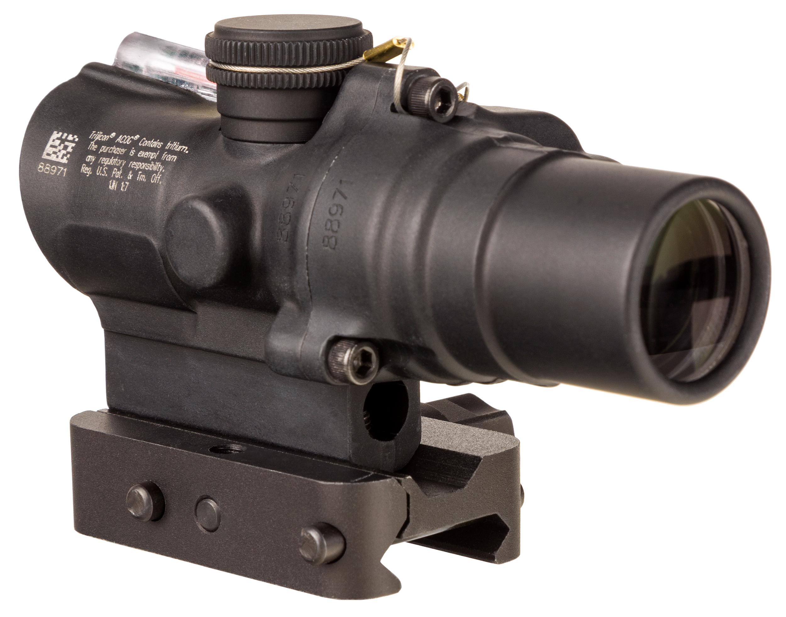 Trijicon ACOG 1.5x16mm Dual Illuminated Red Ring & 2 MOA Dot Scope - image 4 of 10