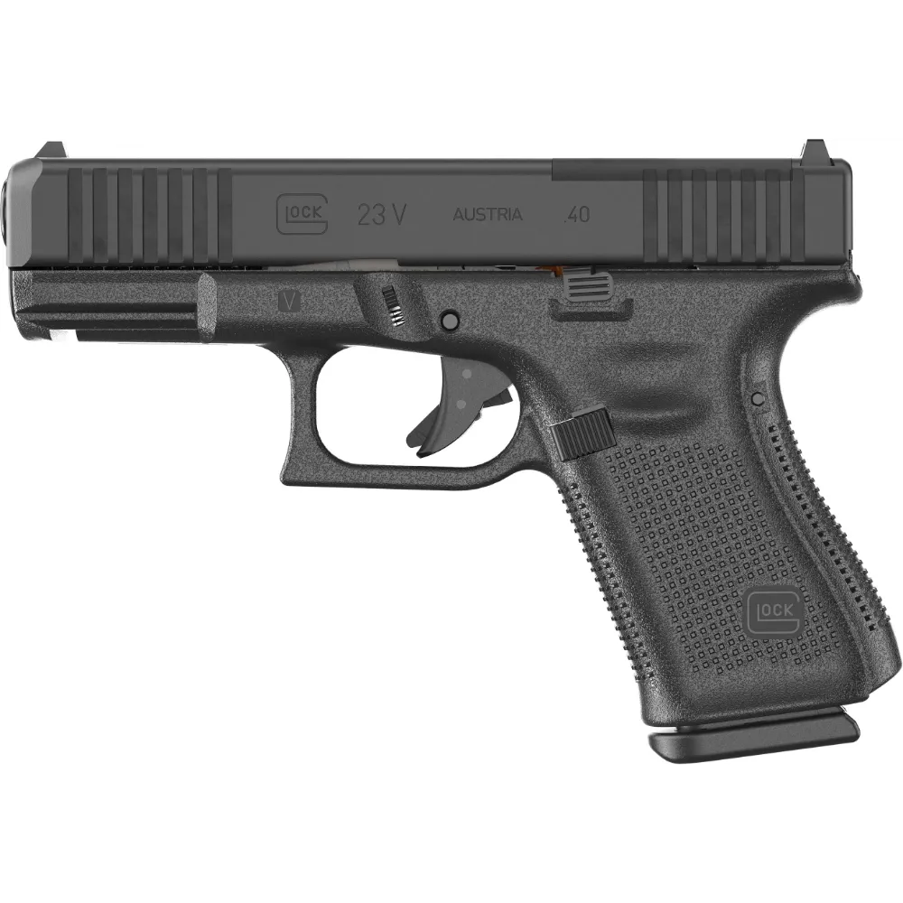 Glock 23V MOS .40 S&W 4.02" 10-Rd Optic-Ready Pistol with nDLC Slide