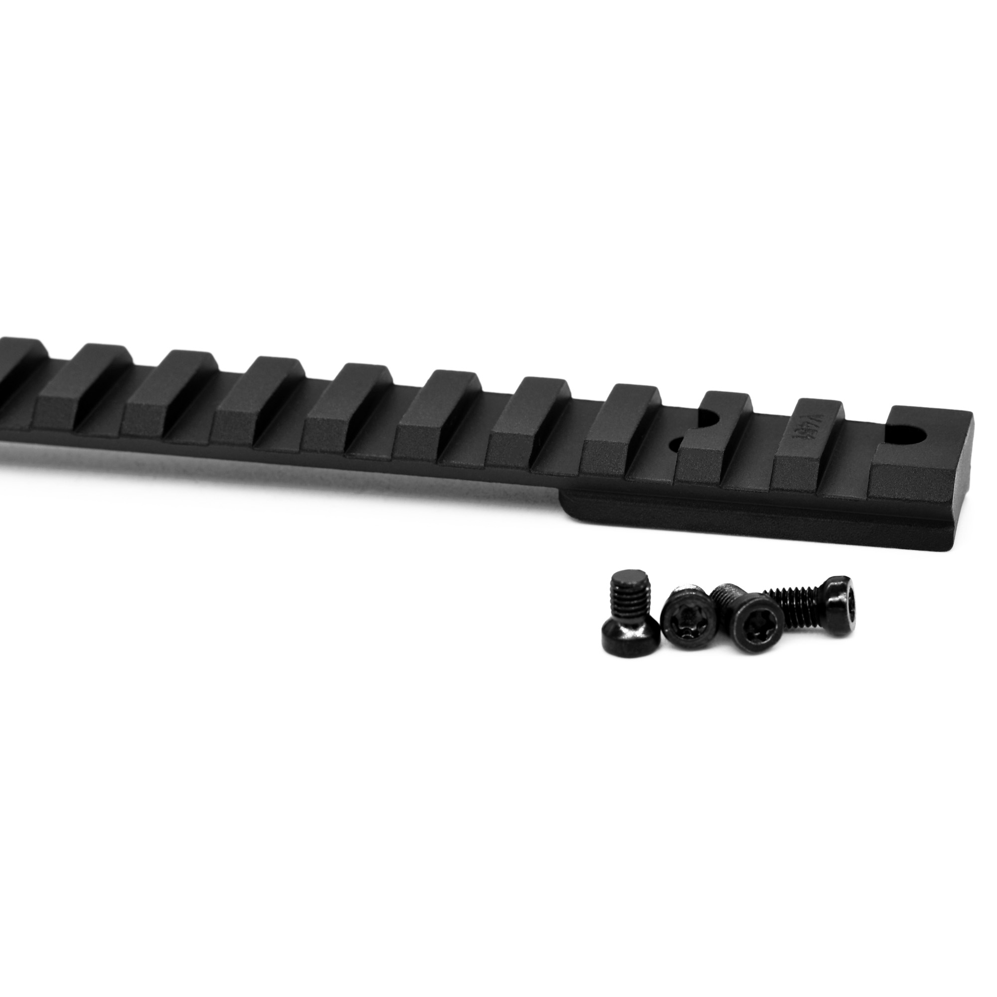Warne Vapor Picatinny Rail Black 0 MOA Fits Savage 110 Long Action