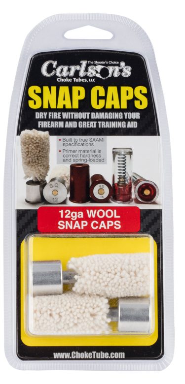 Carlson's Choke Tubes 00105 Snap Cap  12Gauge 2Pack
