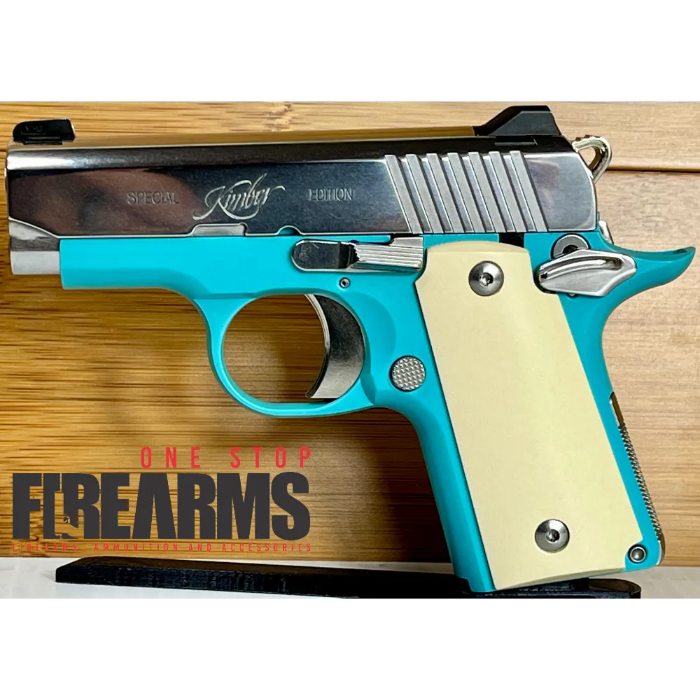 Kimber Micro Bel Air 380ACP Stainless & Blue Pistol