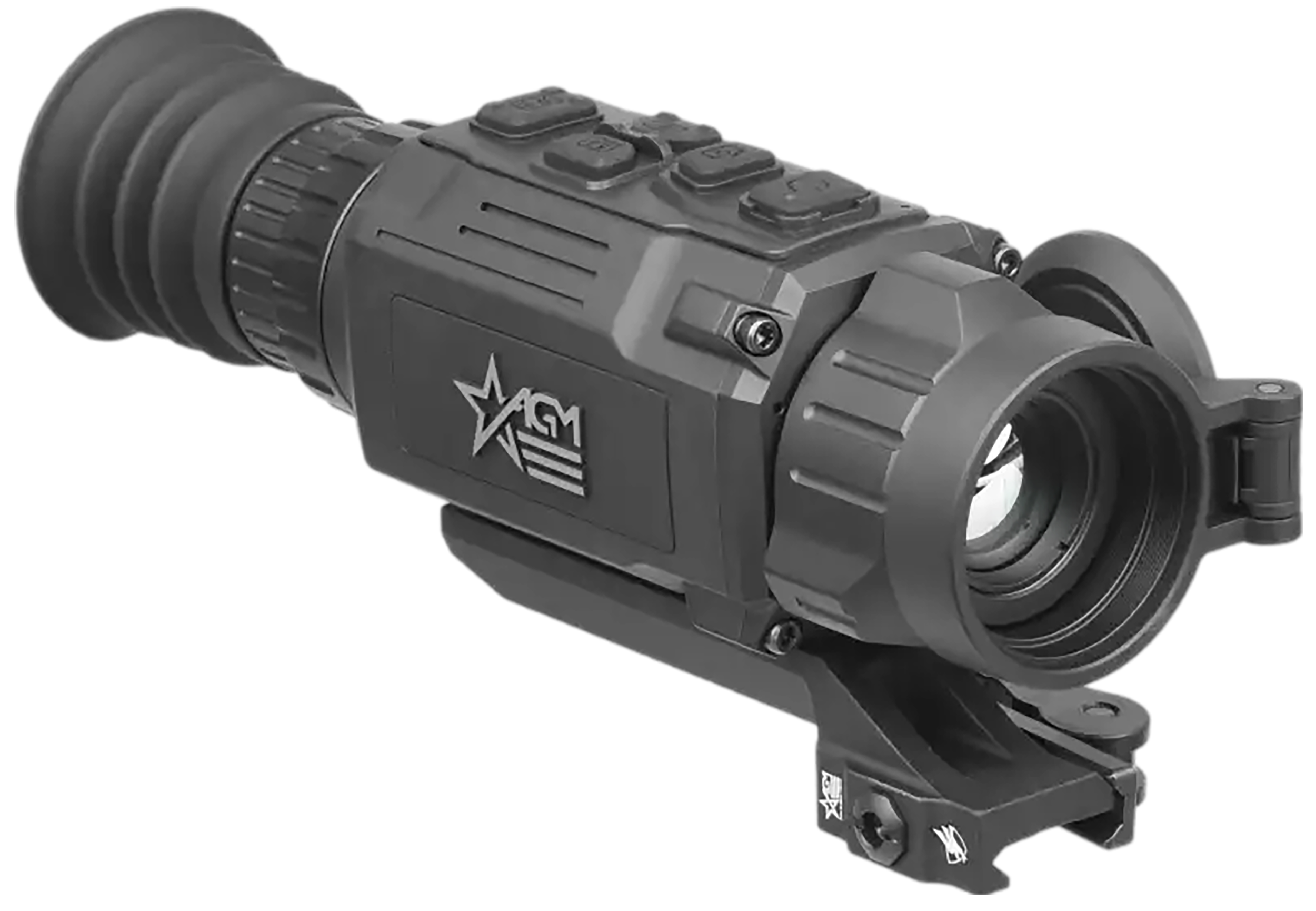 AGM Global Vision Rattler V2 Thermal Scope, 2-16x, 25mm, 384x288, Matte Black - image 4 of 10