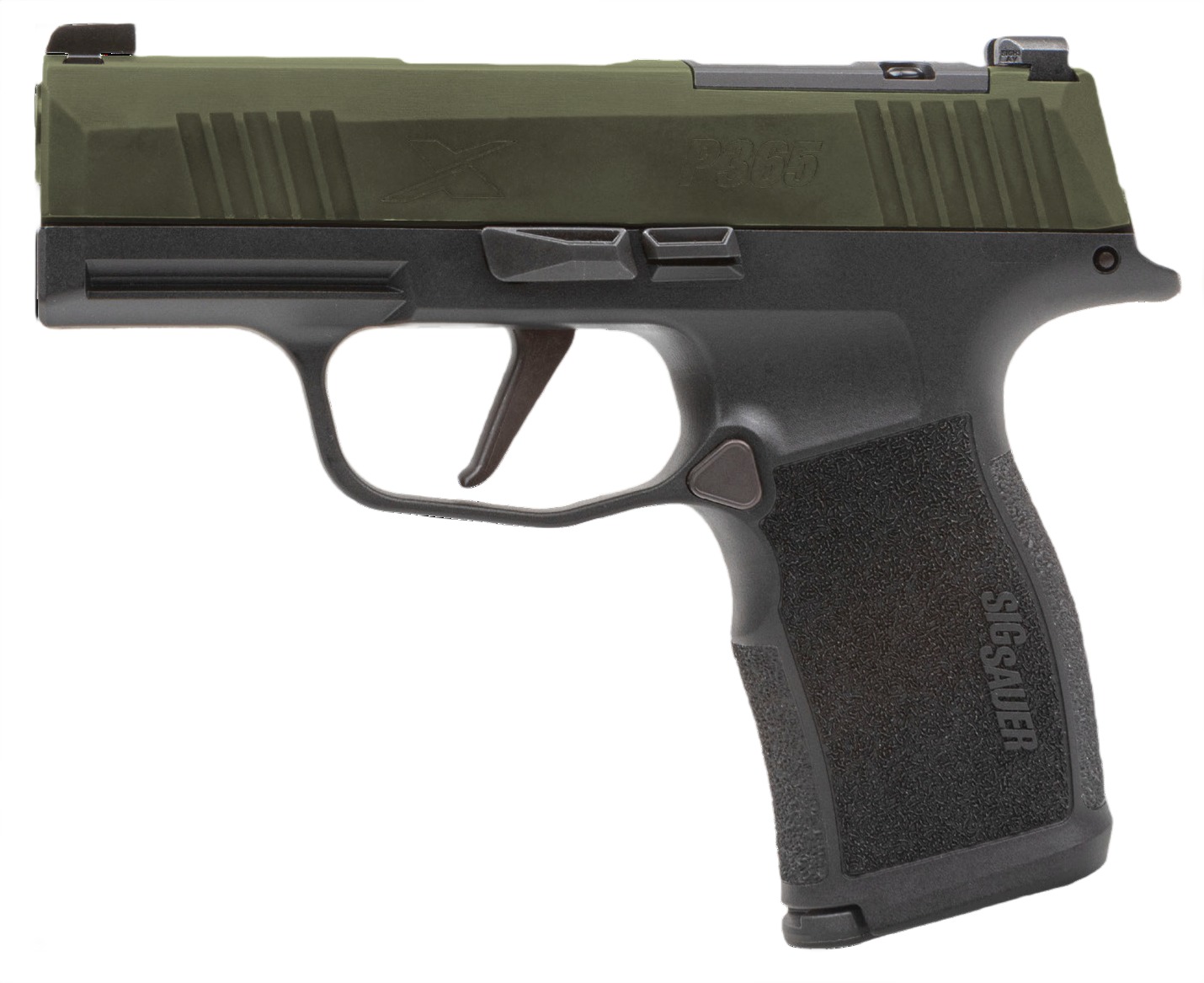 Sig Sauer P365X Moss Green Slide 9mm 12Rd Pistol