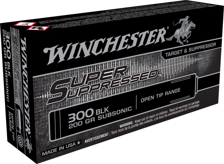 Winchester Super Suppressed .300 Blackout 200gr OTR 20rd Box