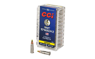 CCI 17 Mach 2 17gr Varmint Tip Ammo 50rd