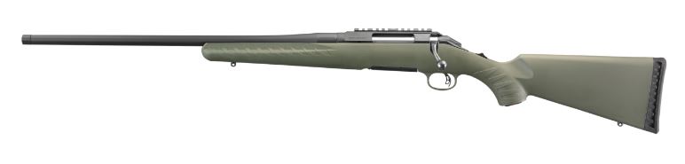 RUGER AMERICAN PRED 6.5CR BL/ODG LH