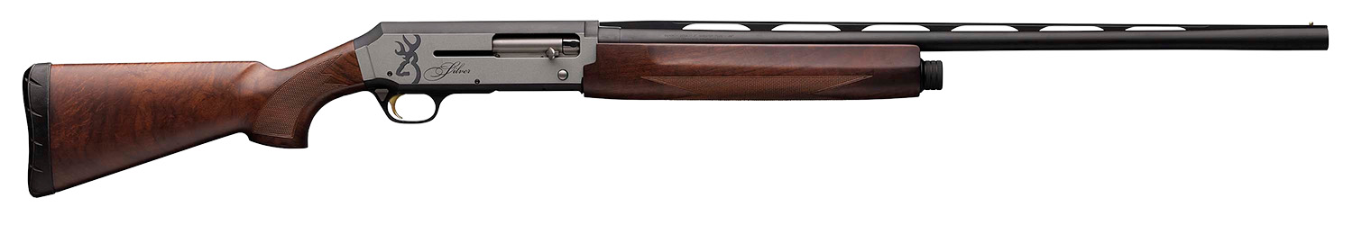 Browning Silver Field 12GA 28" 3" 4+1 Bi-Tone Walnut Stock