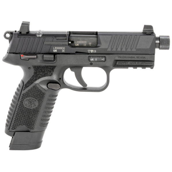 FN 502 Black Tactical 22lr 4.6" 15 Round Pistol