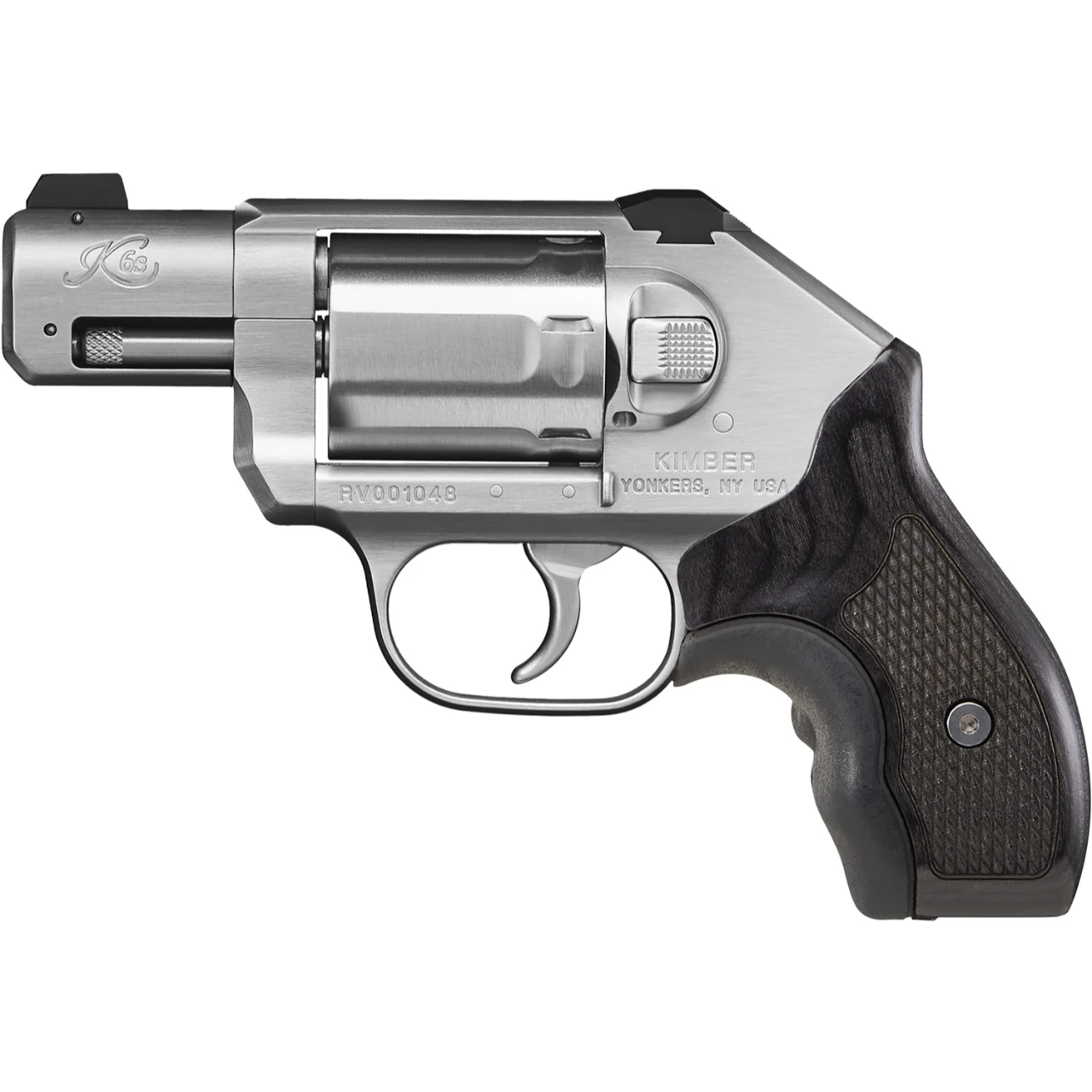 Kimber K6S Stainless Laser Grip 357 Mag 6rd 2" Stainless Revolver