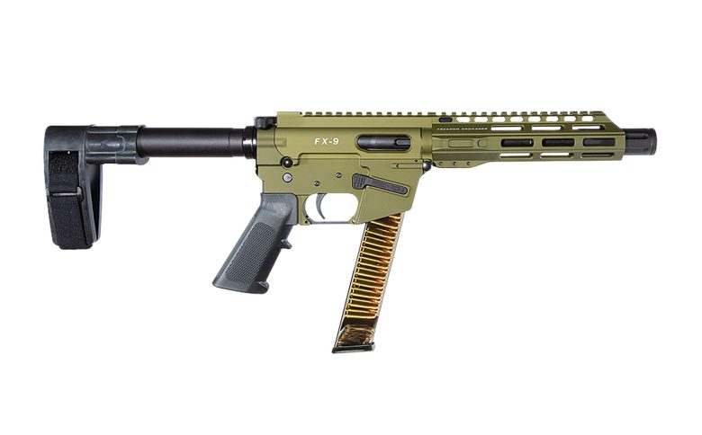 Freedom Ordnance FX9P8SBM OD Green 9mm 8" Pistol
