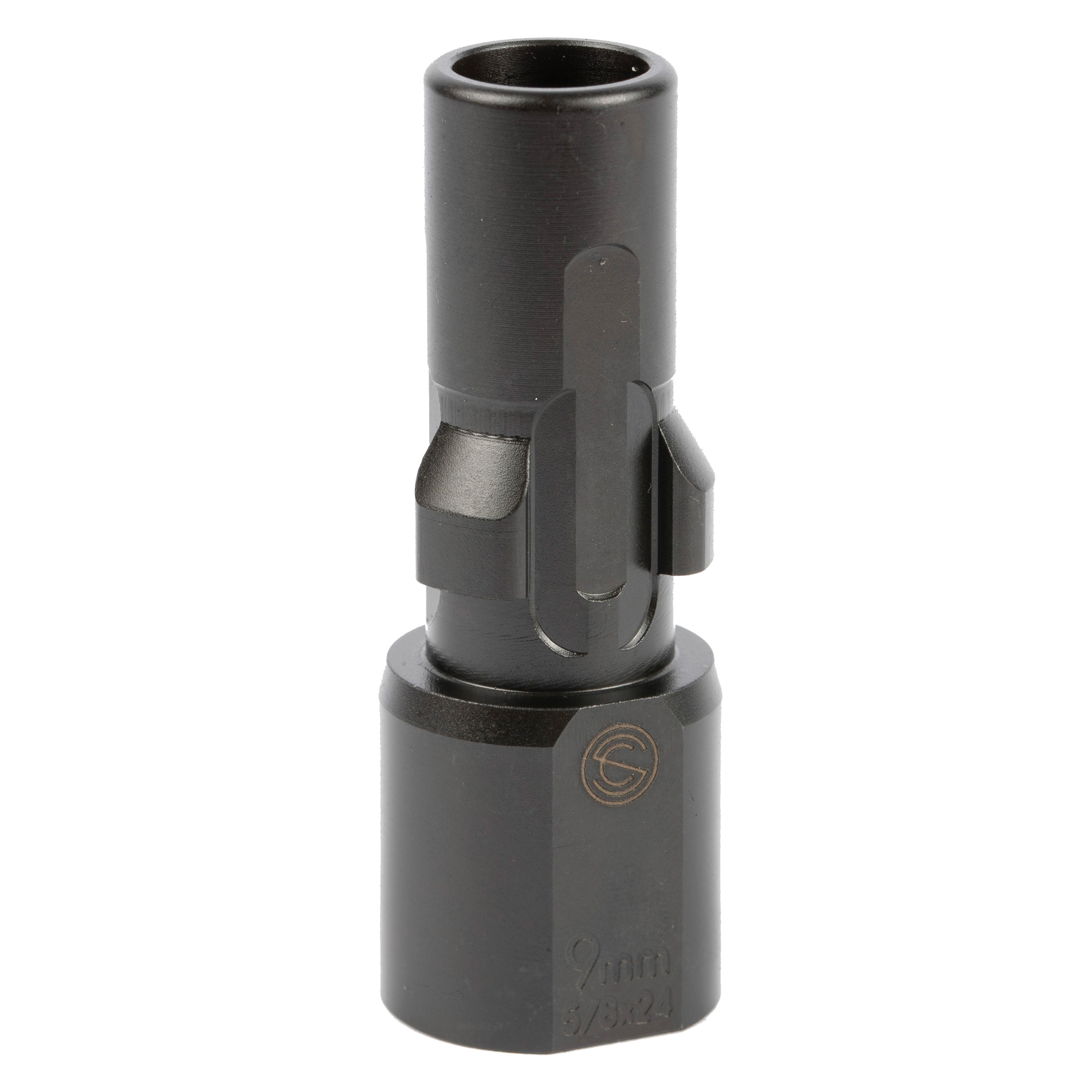 SilencerCo 3-Lug Muzzle Device 1/2x36 9mm