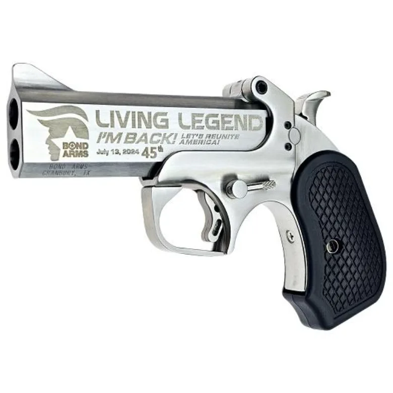Bond Arms DT47 Trump Satin 45LC/410 Derringer – 4.25" Limited Edition