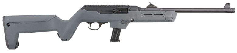 Ruger 19134 PC Carbine *State Compliant 9mm Luger 10+1 16.10" Threaded Barrel, Matte Black Oxide Metal Finish, Stealth Gray Stock, Optics Ready