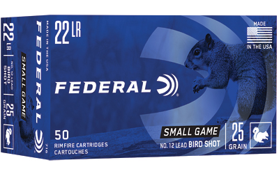 Federal Game-Shok .22 LR #12 Shot 50rd