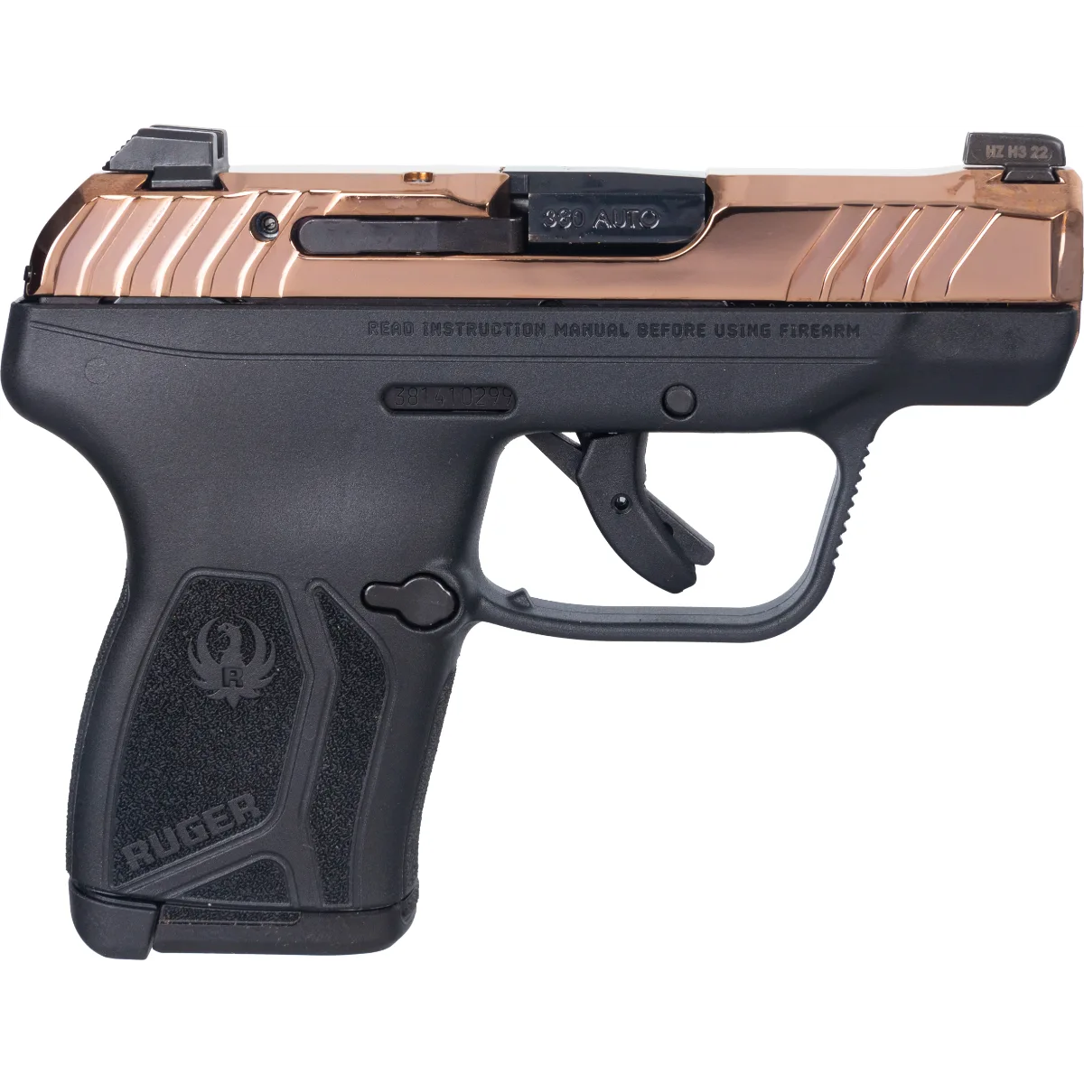 Ruger Lcp Max 380 Rose Gold PVD Pistol