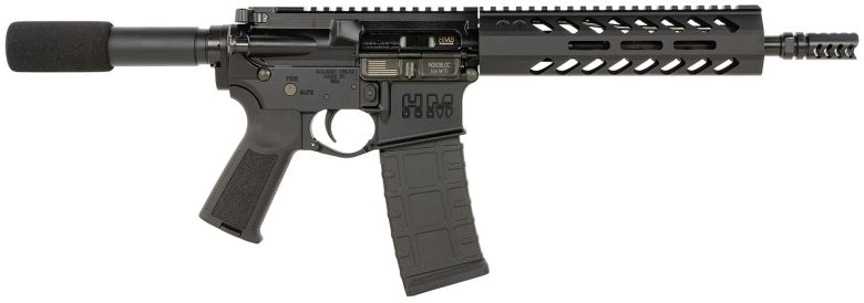 HM Defense Raider MC556 8.5" 5.56mm Black Pistol