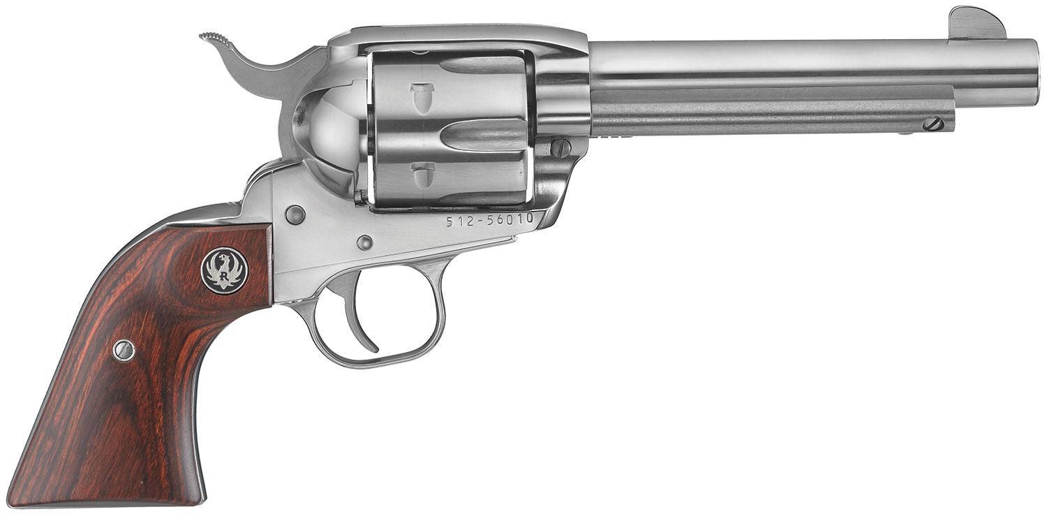 Ruger Vaquero .45 Colt 5.5in Stainless Revolver Gloss