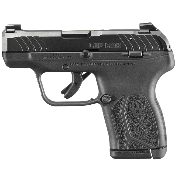 Ruger LCP Max 380 Black 10 Round Pistol