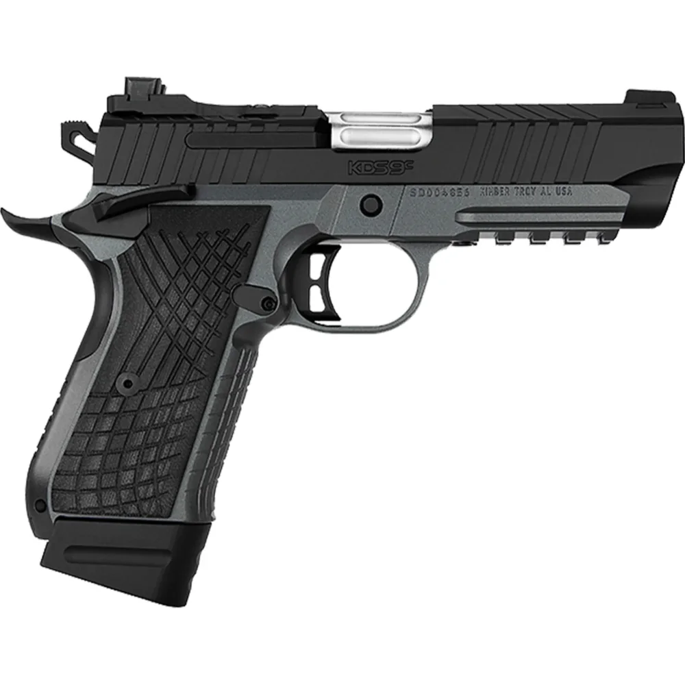 Kimber KDS9C 9mm 4.09" 18rd Black/Gray G10 Grip Pistol