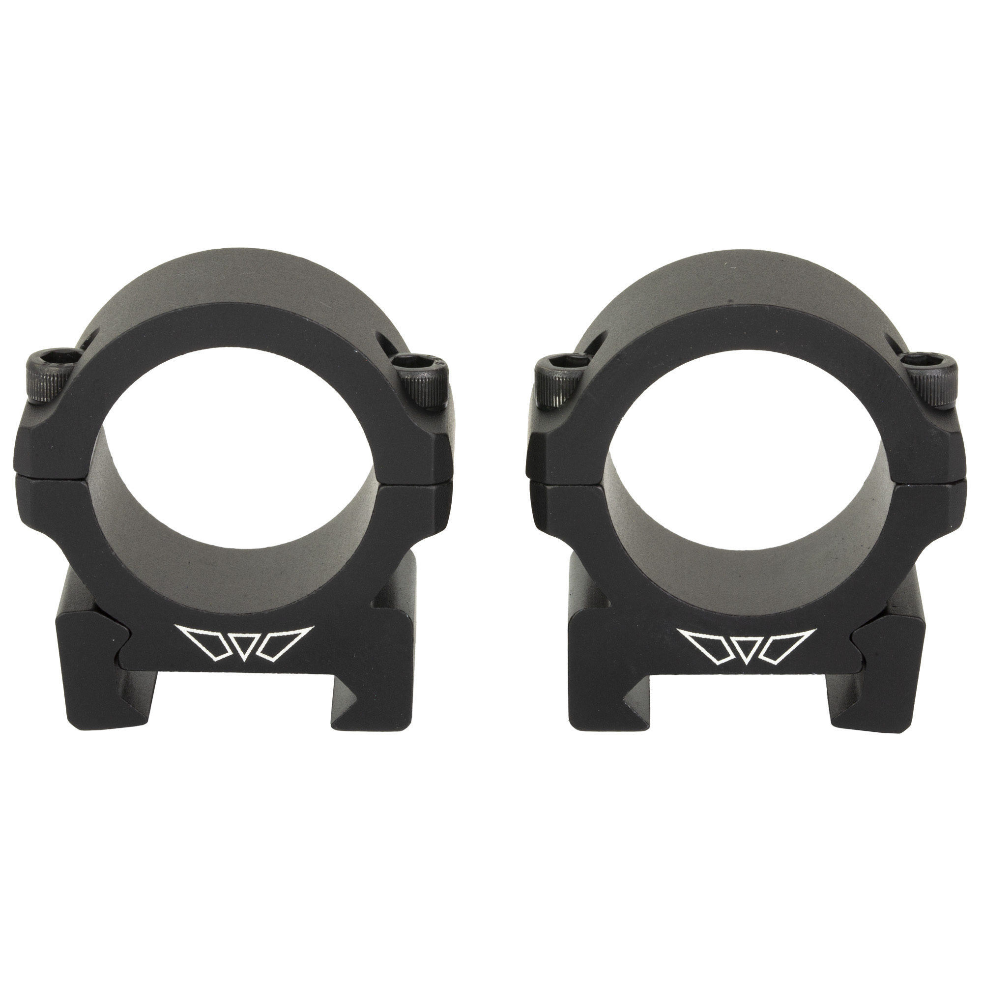 Warne Vapor 1" Low Split Rings, Matte Black, Picatinny