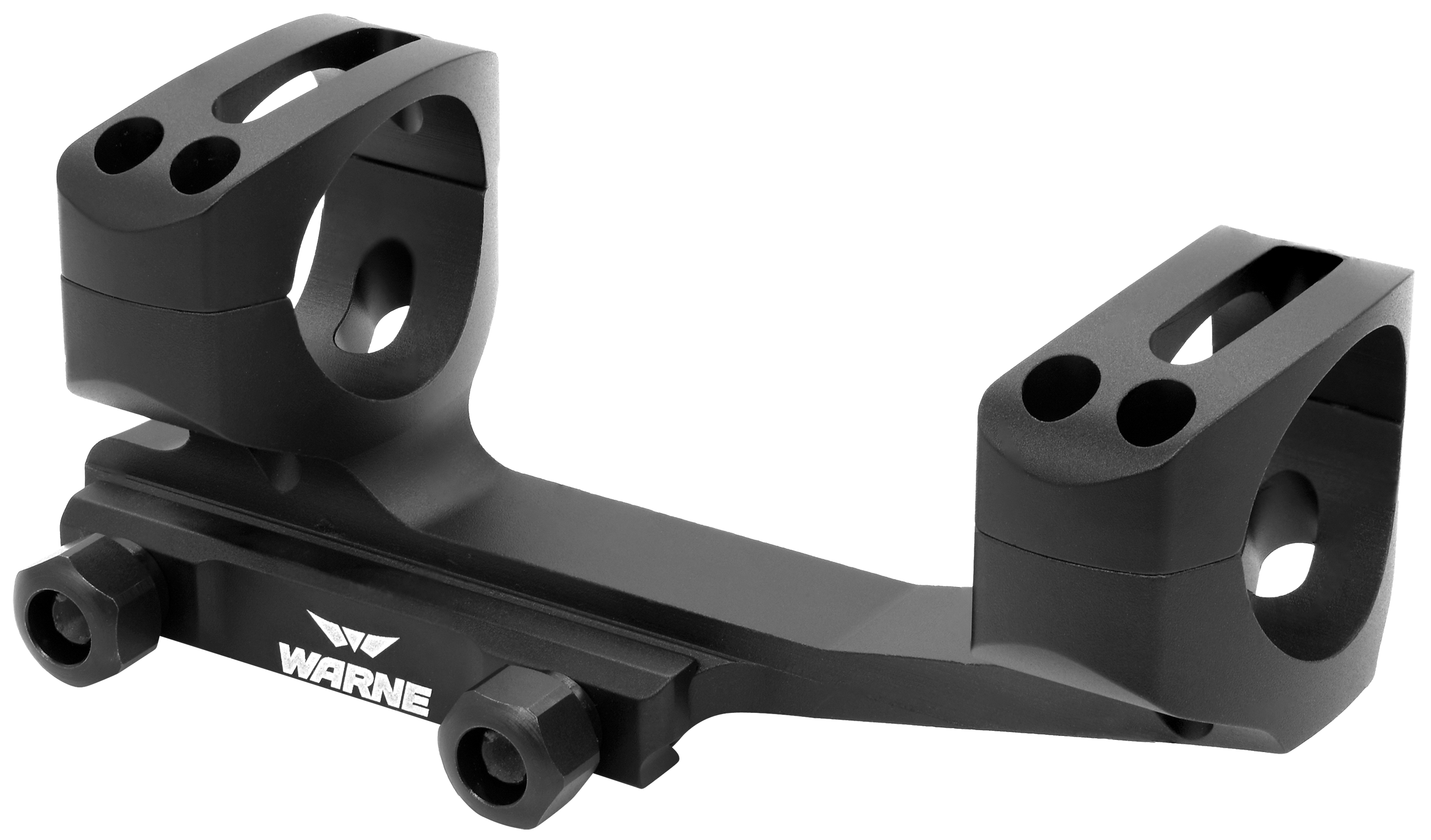 Warne Skeletonized 1" Extended AR Mount - Black - image 4 of 6