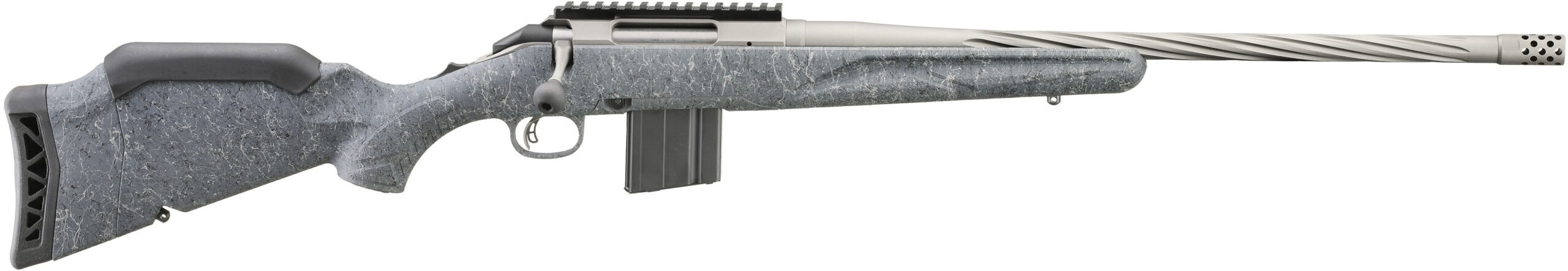 Ruger American Gray Gen II 6.5 Grendel 20" Rifle